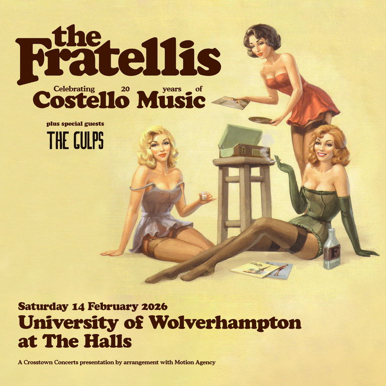 The Fratellis 2026 Costello Music Wolves sup3 SQ